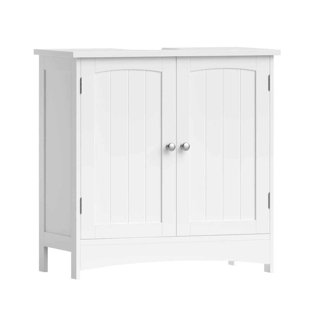 Mobiletto da bagno sottolavabo Valora | Bianco | Compatto | Scandinavo