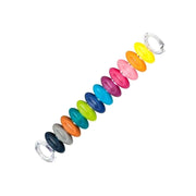 Segnabicchieri Colori Pz 12 Uno Vino Tescoma