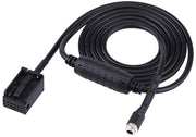 Adattatore ausiliario cavo - Cavo audio Aux - 1,5 metro - Adattatore Jack femmina - Adatto per E85 E86 Z4 e X3 - Nero
