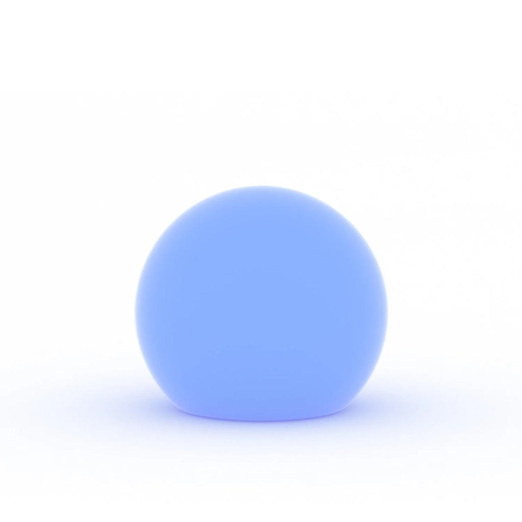 Lampada sfera luminosa da giardino Ø 40 cm Luce Blu con Cavo mod. Hoop
