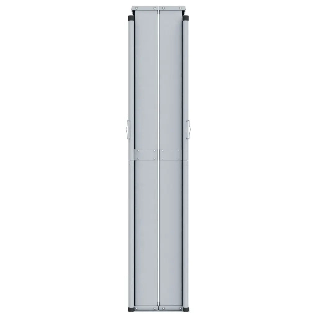 Tenda da Sole Laterale Retrattile Marrone 180x1000 cm 318039