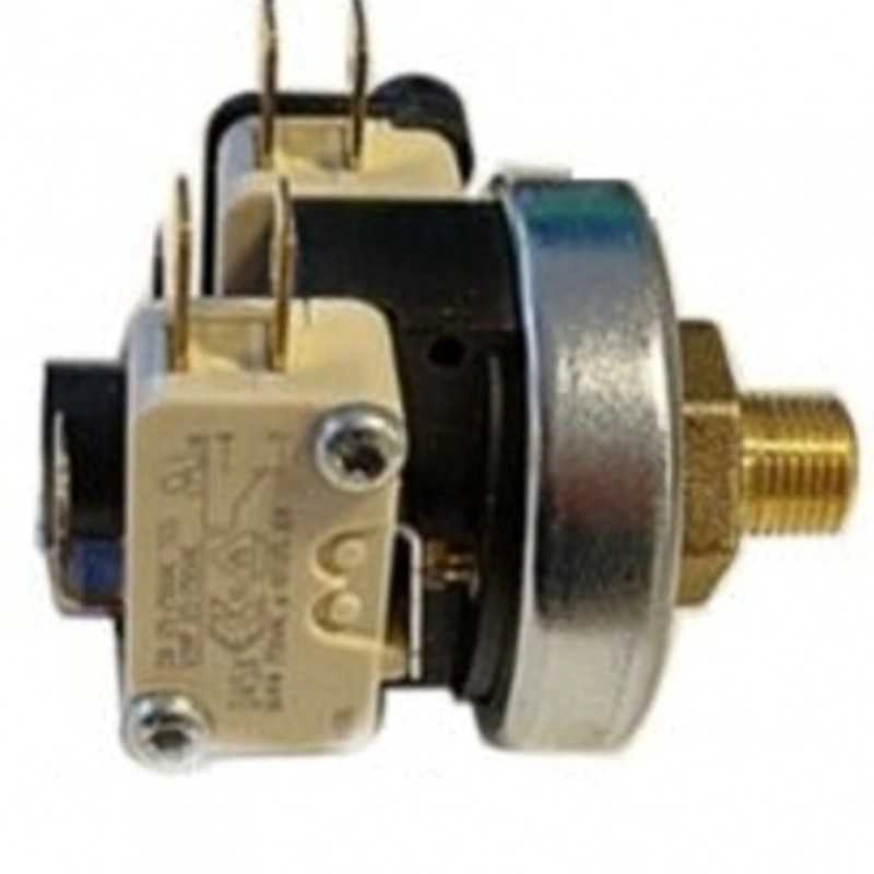 Pressostato MATER 1/8 tarato 3bar doppio micro 3 3C FERRI DA STIRO CALDAIA - UNIVERSALE