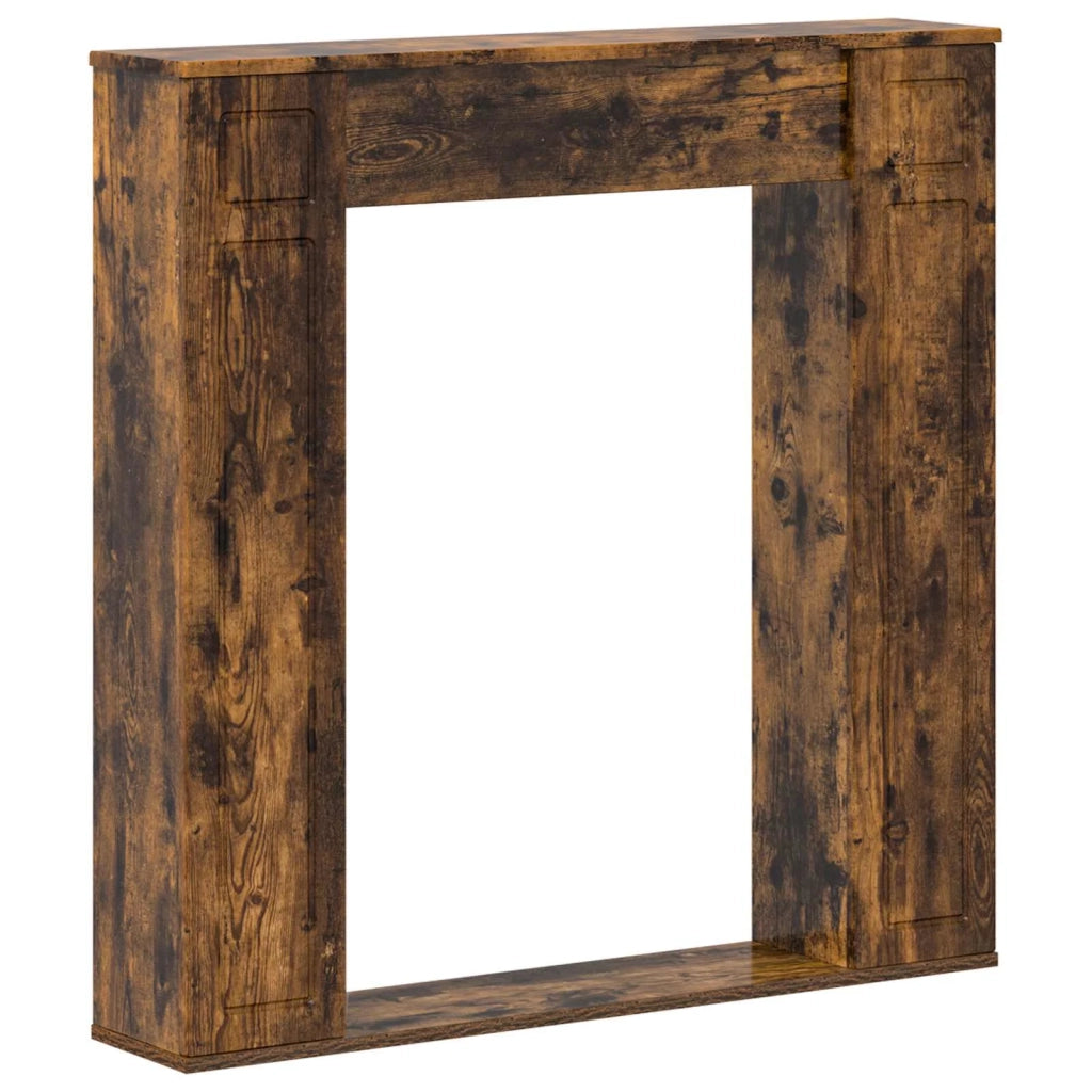 Cornice per camino Rovere Fumo 100 x 20 x 100 cm 8006620
