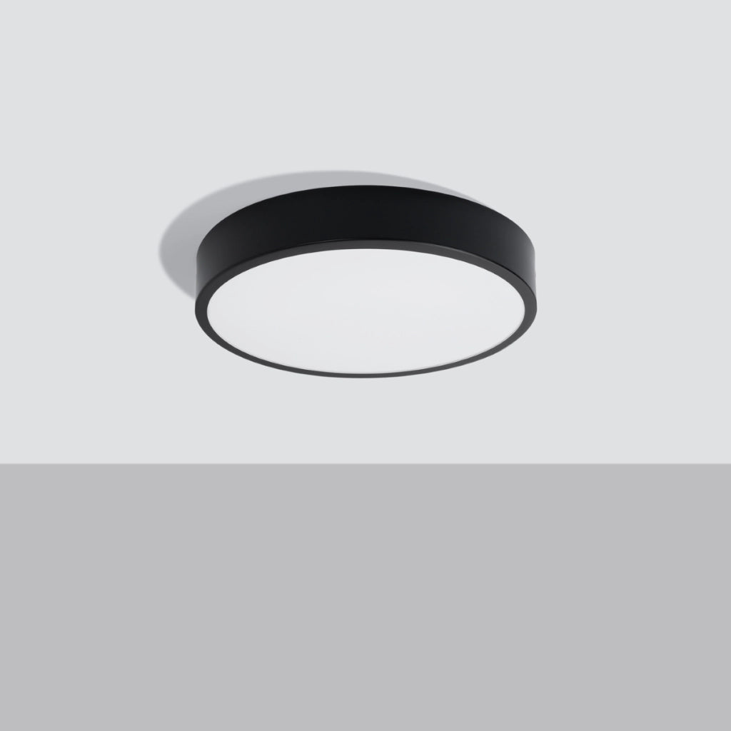 Lampada a soffitto ONYX 40 nero LED 3000K