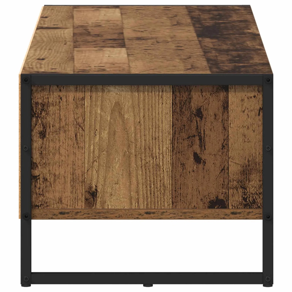 Mobile TV-Credenza per TV-Console TV Legno vecchio 100 x 36.5 x 30.5 cm Legno multistrato