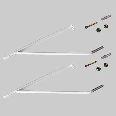 MENSOLA PESANTE PER LAVELLI ML 35  Tassello s.12  Vite L. 350 mm     FISCHER