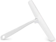 Douchewisser di alta qualità - accessorio per la cabina doccia - 1 pezzo - bianco/acciaio inox - plastica