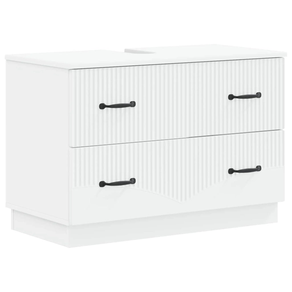 Armadio per Lavabo da Bagno HOORN Bianco 82 x 41 x 56 cm 897235