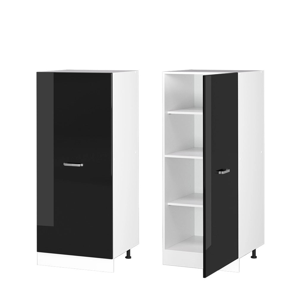 Vicco mobile cucina dispensa Nero lucido 60 cm