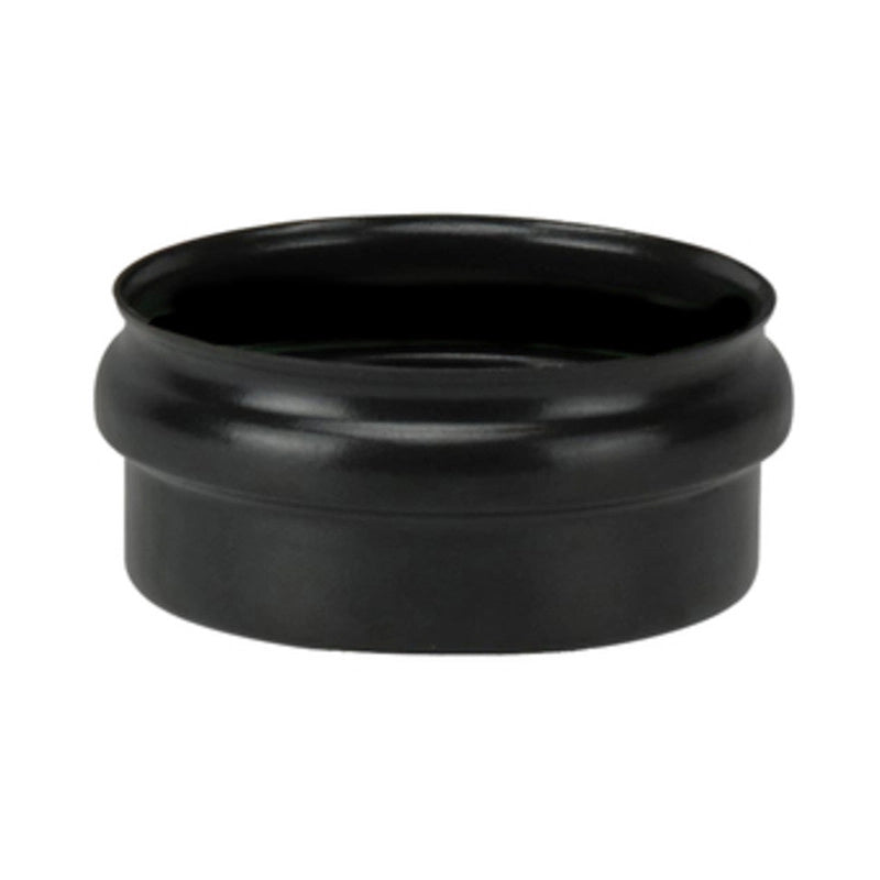 SCARICO CONDENSA CIECO PER STUFA A PELLET D 10 CM NERO OPACO- 1,0 pz