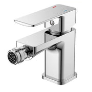 Miscelatore rubinetto per bidet bagno in ottone cromato + piletta SHAPE 87115