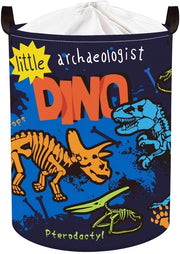 Cubo di Stoccaggio per Bambini con Design Dinosauro, 36 * 45 cm