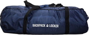 Borsa di sicurezza per viaggi aerei con chiusura a chiave - Protezione contro la furto e la protezione (blu, 75-135 litri)