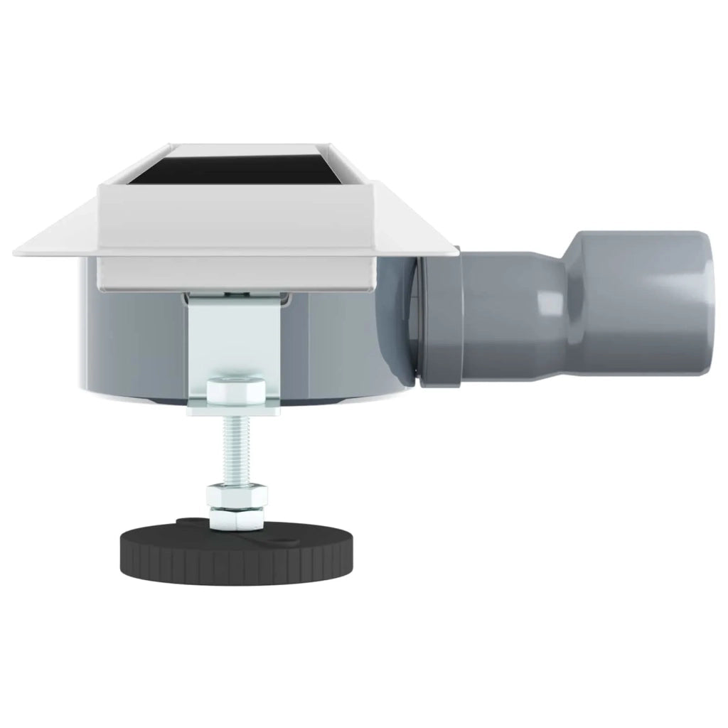 Scarico doccia con copertura in vetro e sifone a 360° 60 cm