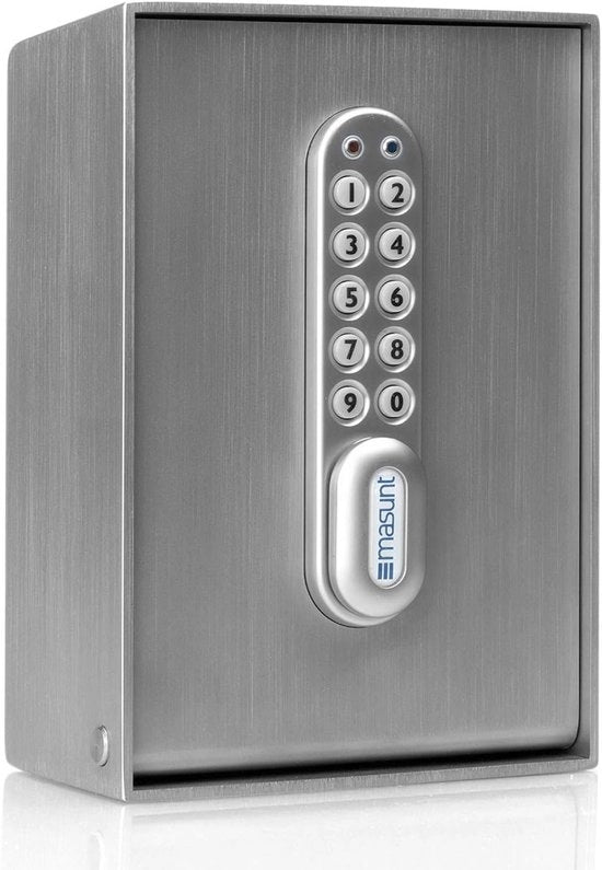 Armadietto con Codice Digitale | Accesso Online a Distanza | Costruito in Acciaio Inox | Massimizza la Sicurezza | Resistente ai Uragani | Ideale per Case di Vacanza e Aziende
