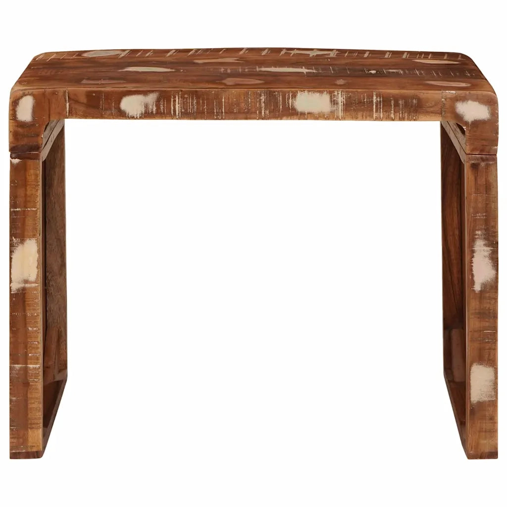 Tavolino Marrone 60 x 35 x 46 cm Legno Recuperato Massello 4104576