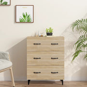 Credenza Rovere Sonoma 69,5x34x90 cm in Legno Multistrato cod mxl 25047