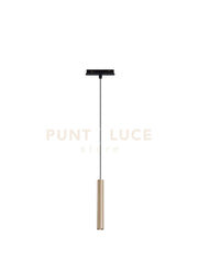 SOSPENSIONE TUBO/PICCOLA PER BINARIO MAGNETICO ORO LED 3000K 468LM 6W