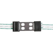CONNETTORE FETTUCCIA ELETTRORECINZIONE AKO KERBL - ACCIAIO INOX MM 40 CF=PZ 5- 1 confezioni