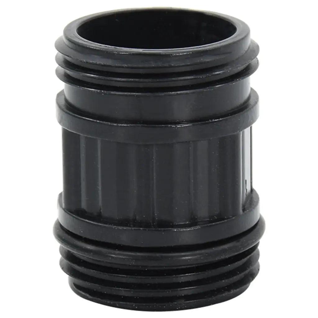 Tubo di Aspirazione con Raccordi in Ottone Nero 1" 4 m in PVC 151076