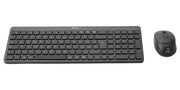 itek DEC WS01 tastiera Mouse incluso Universale RF senza fili + Bluetooth QWERTY Inglese, Italiano Nero, Grigio