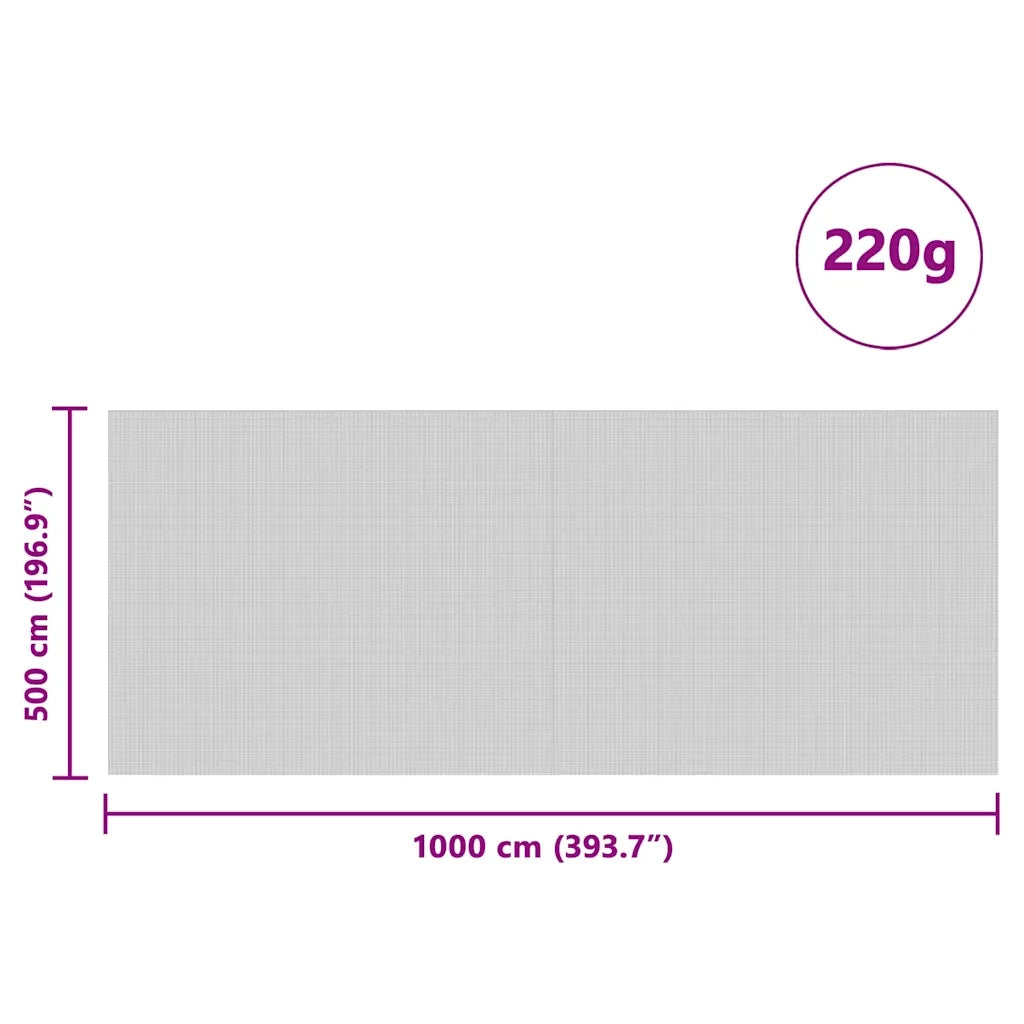 Copertura per silo Verde 10 x 5 m HDPE CFW9078365