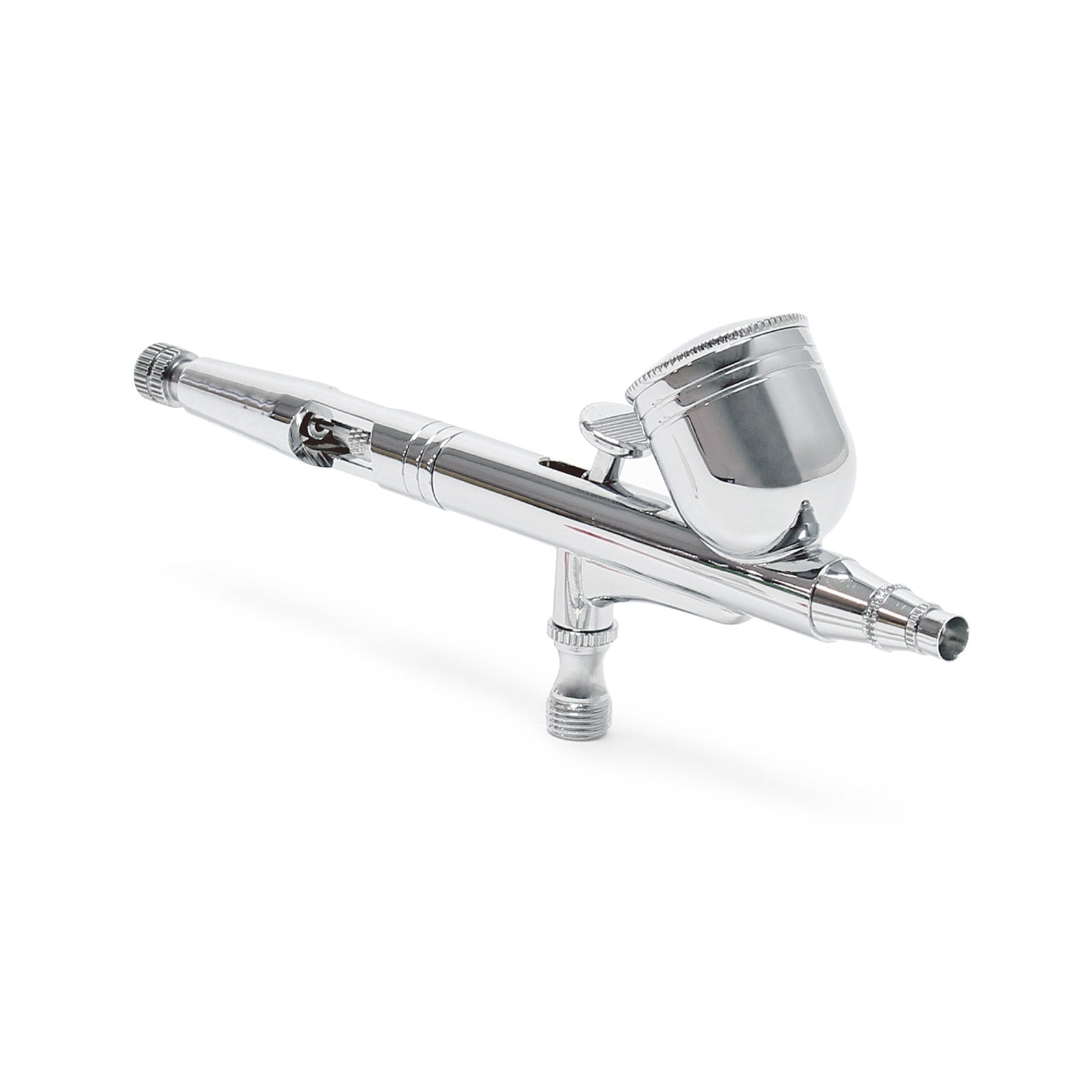 Aerografo doppia azione mod.130T, serbatoio 7 ml, ugelli 0,2, 0,3 e 0,5 mm, Aeropenna per aerografia