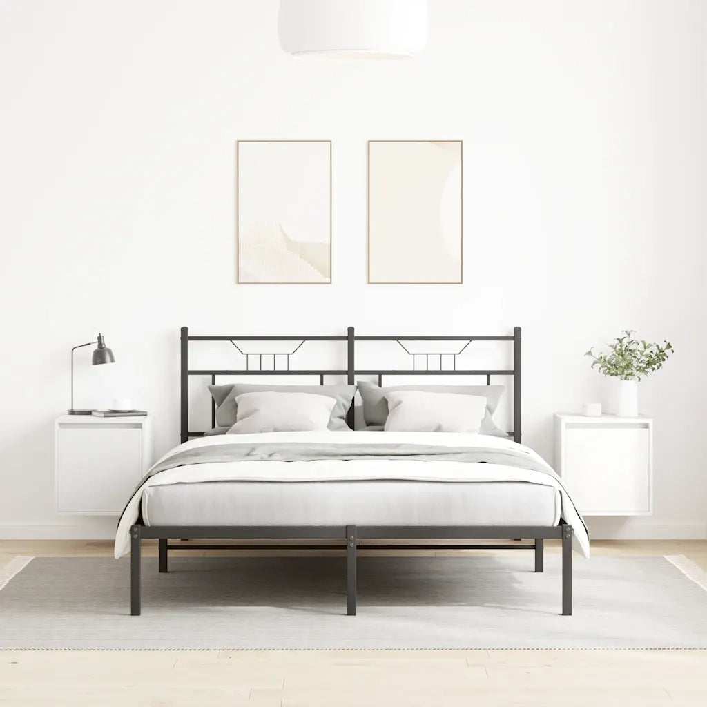 Comodini a Muro 2 pz Bianchi 38x34x40 cm 861230