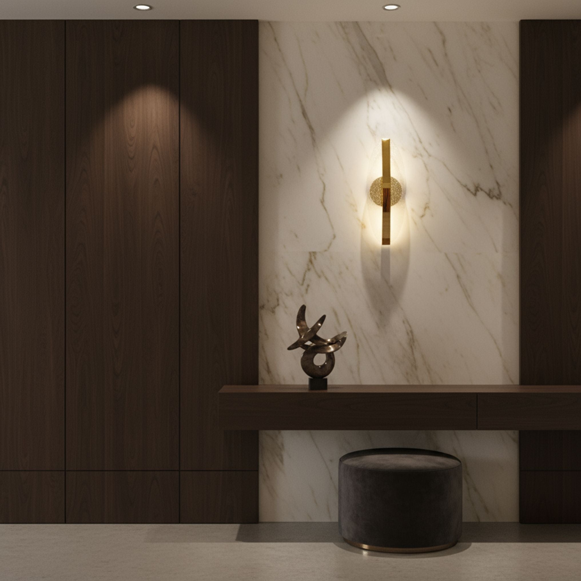 Lampada Da Parete Led G130-w Gold