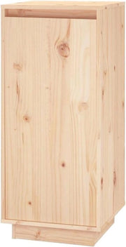 Cassettiera per scarpe in legno di abete massello 35x35x80 cm - mobile di archiviazione per scarpe con cassetta a rotelle per ingresso