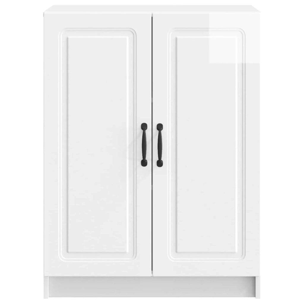 Credenza Bianco Lucido 66 x 34,5 x 87 cm Legno ingegnerizzato 895739