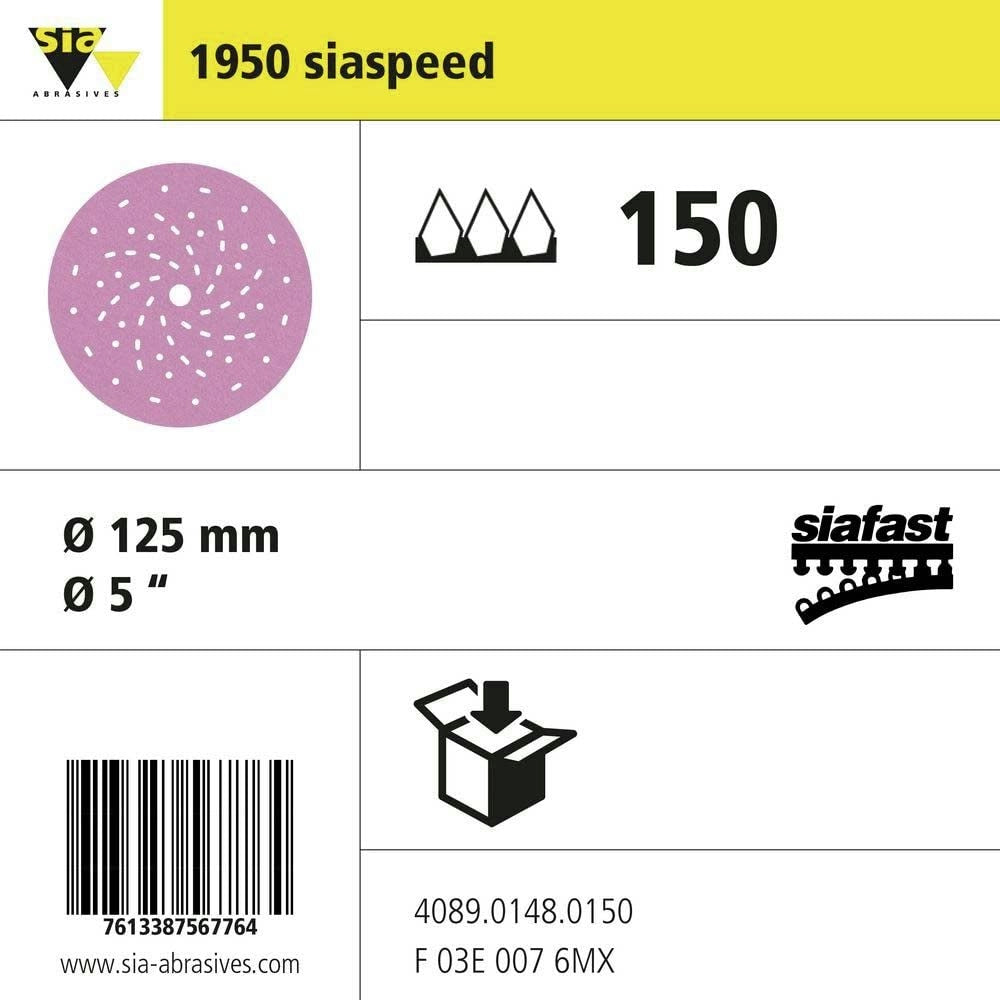 Sia 4089.0148.0150.01 1950 's' performance multi hole Siafast Paper Disc