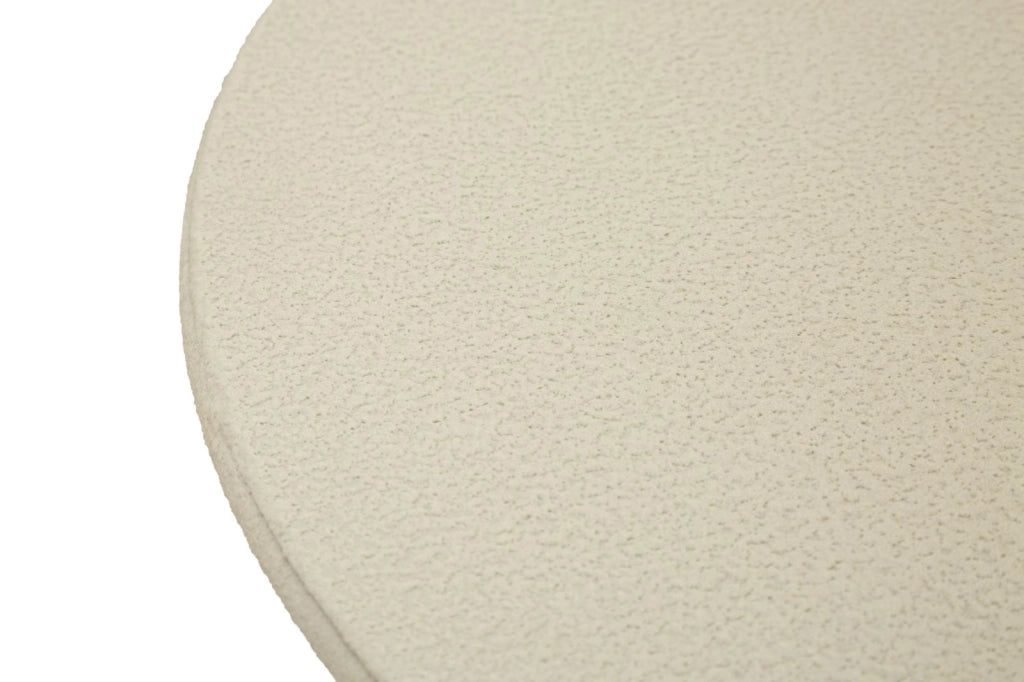 Tavolinetto Dune Ø45x58 cm in Ferro Crema