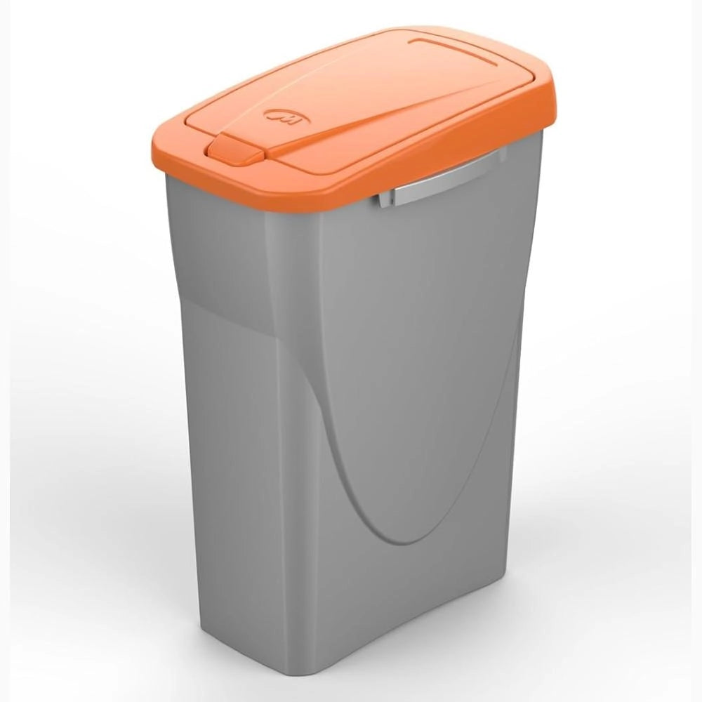 PATTUMIERA per RACCOLTA DIFFERENZIATA Colore ARANCIO 15 Litri ECOBIN 22x31x42 cm