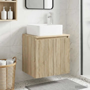 Mobile Lavabo da Parete Rovere Sonoma 53 x 35 x 63 cm 890424