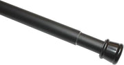 Maniglia di tenda estensibile senza viti e fori - Nero opaco, 60-100 cm