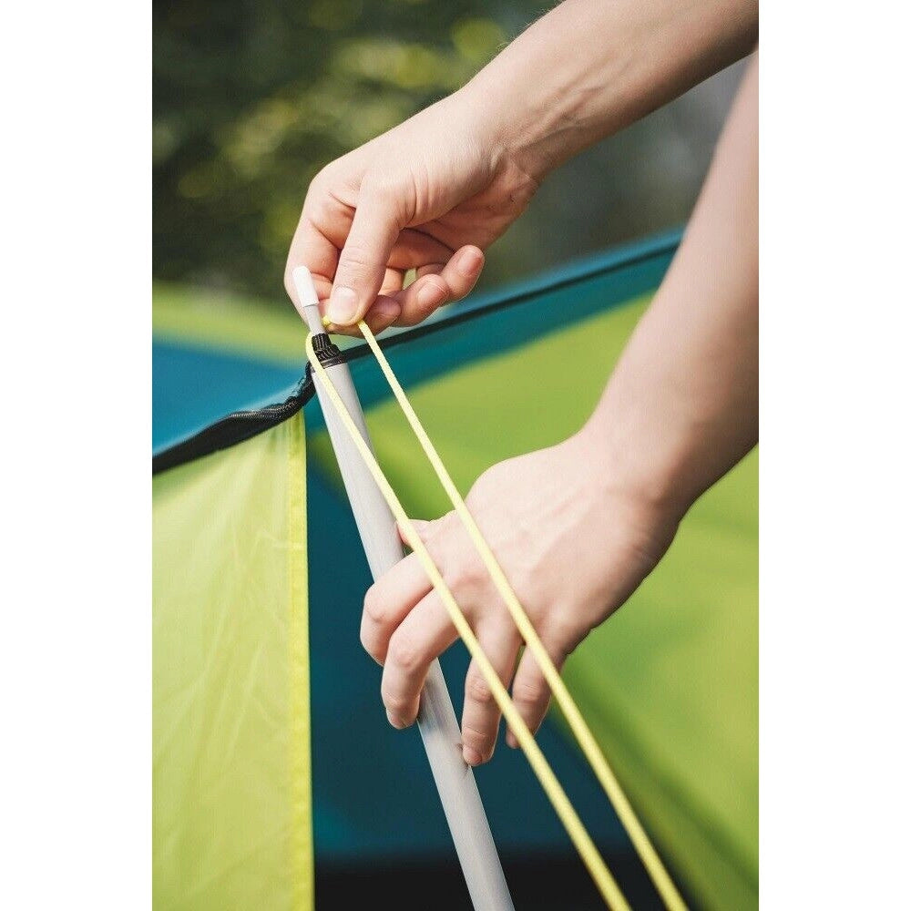 Trade Shop - Tenda Da Campeggio Cool Ground Per 3 Posti 210x210x120 Cm Zanzariera Tasca 68088 -