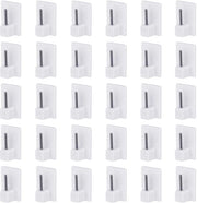 Kit di chiodi a muro 30 pezzi - chiodi autoadesivi - alta aderenza - plastica/metallo - facile da installare - bianco - chiodi a muro