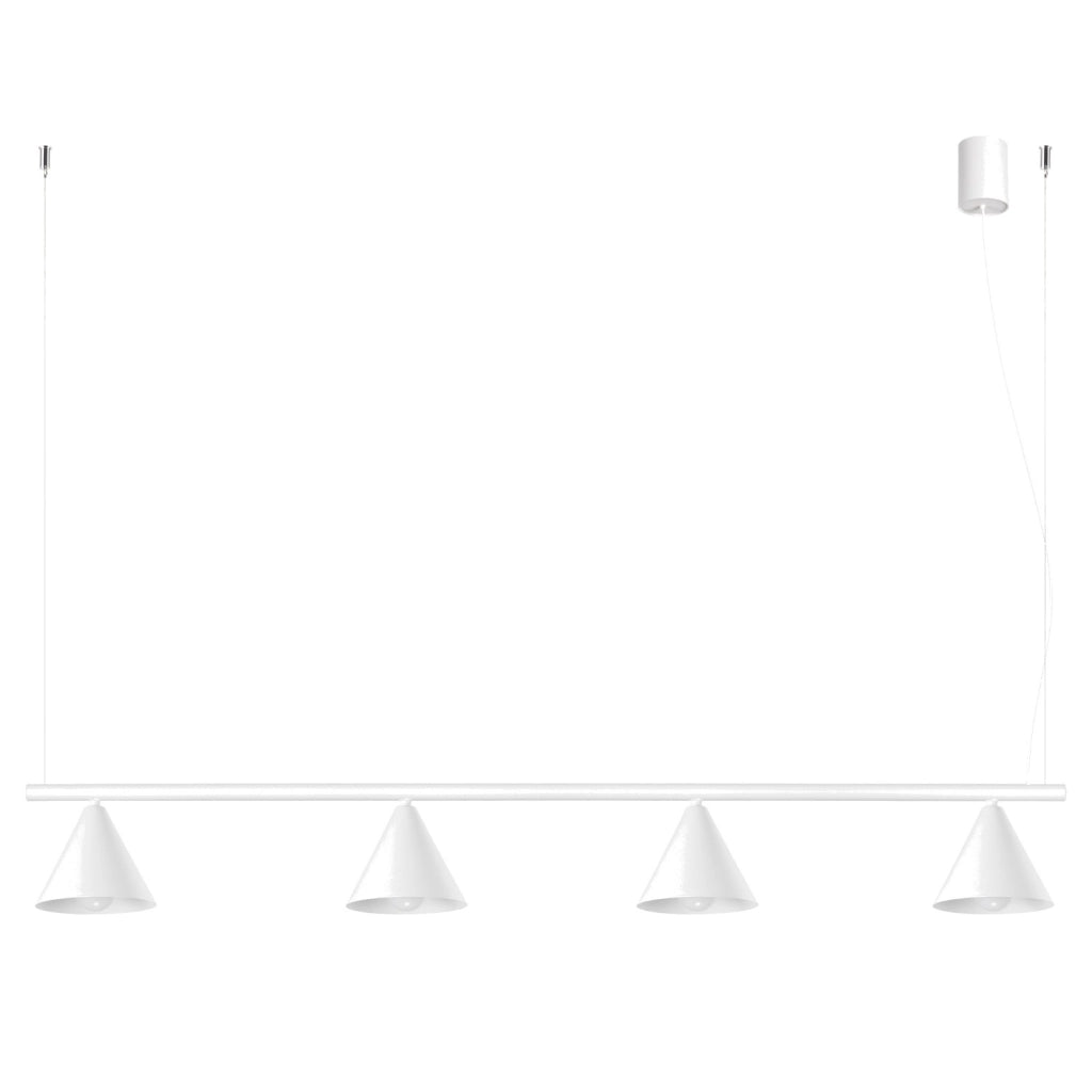 Lampadario NOX 4L bianco