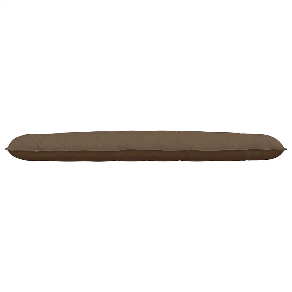 Cuscino per Schiena Marrone 200 x 19 x 50 cm Tessuto