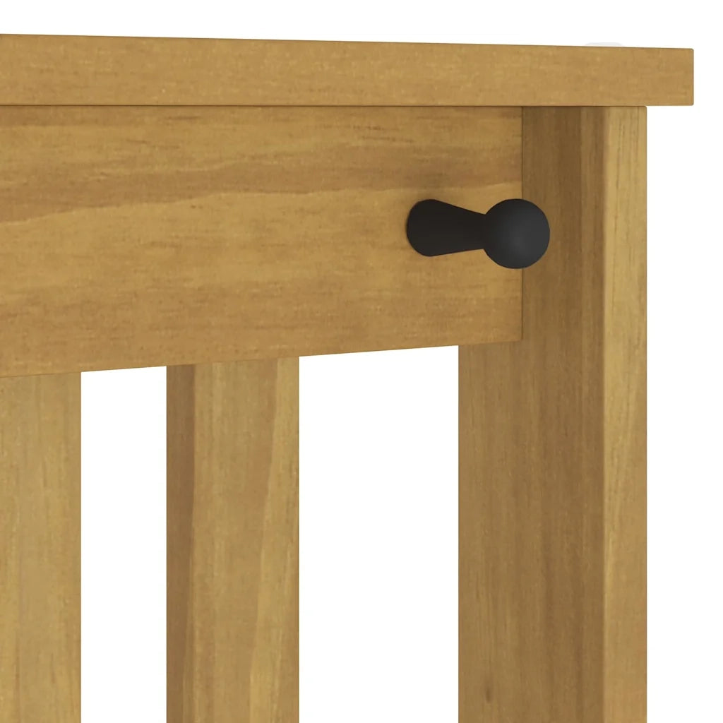 Albero da Ingresso SANDNES 45x40x159,5 cm in Legno di Pino