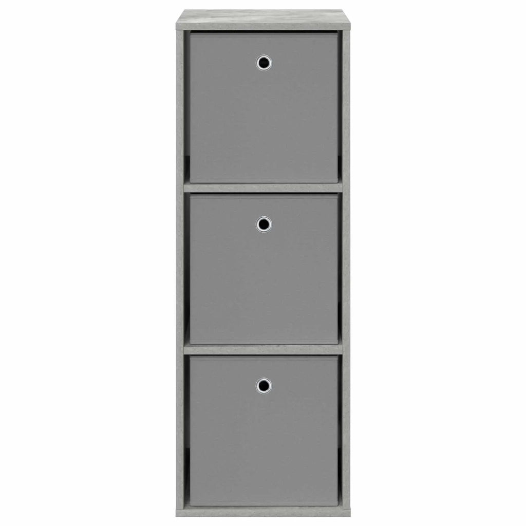Credenza con cassetto Grigio cemento 35 x 32 x 99,5 cm 8000567