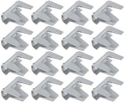 Clips per cavi 160 pezzi - Clips di rivestimento - Accessori per cavi di mobili - Resistenti all'ossidazione - 16,7x14x7,6mm - Per la riparazione di divani e poltrone - Clips per mobili