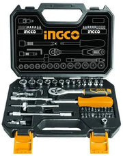 Set chiavi a bussola da 1/4" in valigetta 45 pezzi ingco