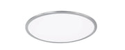 Plafoniera da Interno a LED in Metallo Nichel Opaco