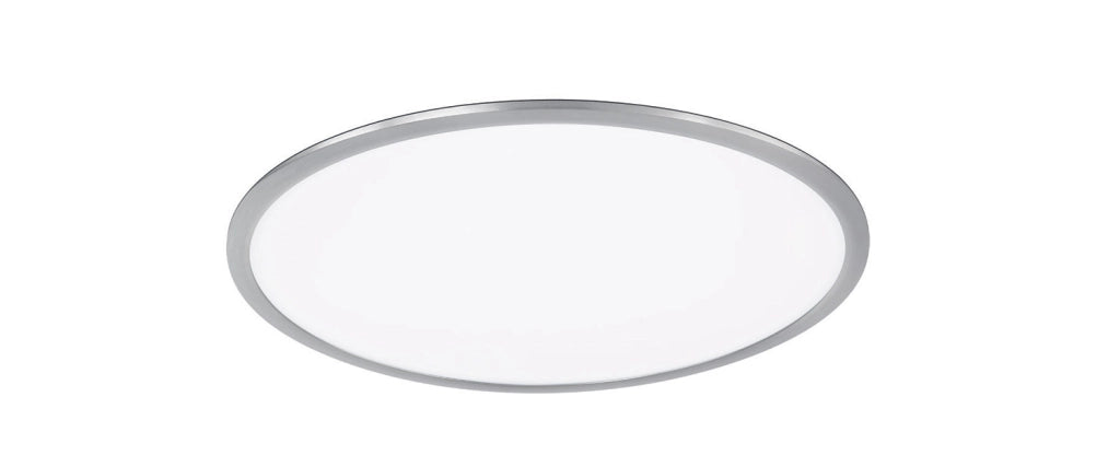 Plafoniera da Interno a LED in Metallo Nichel Opaco