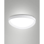 Quirk Plafoniera Led Bianca D.600