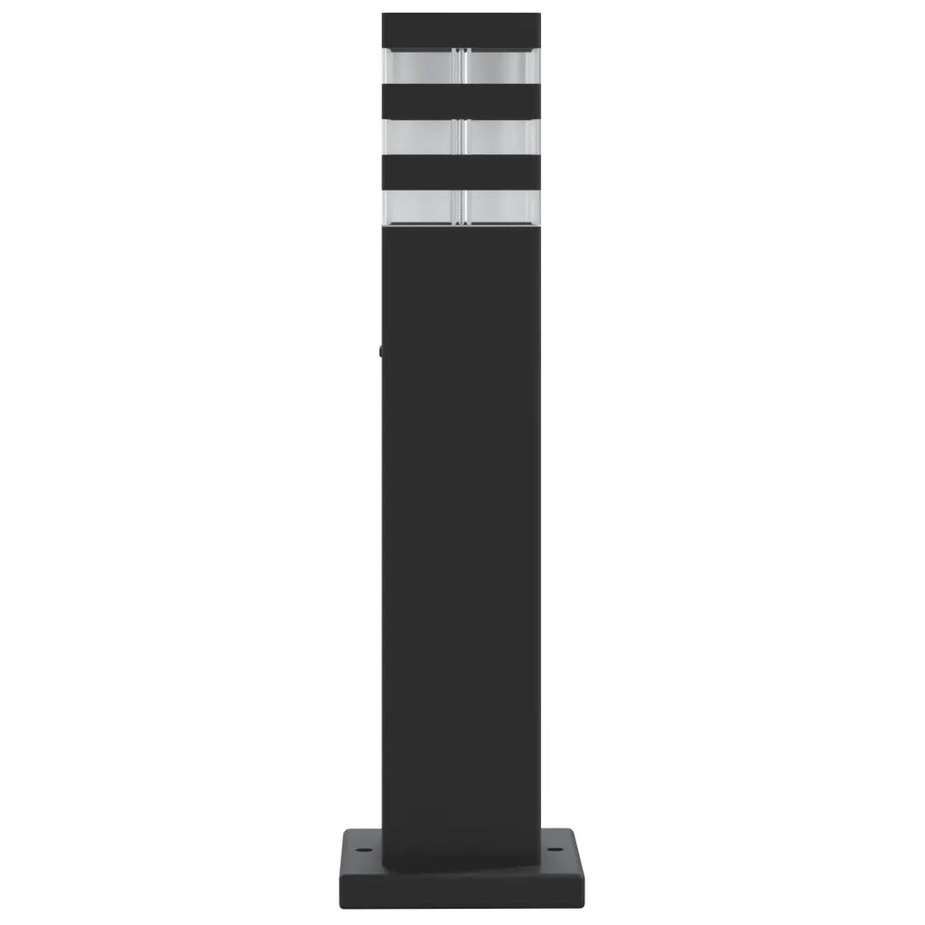Lampada da Terra per Esterni Nera 50 cm in Alluminio CFW8511838