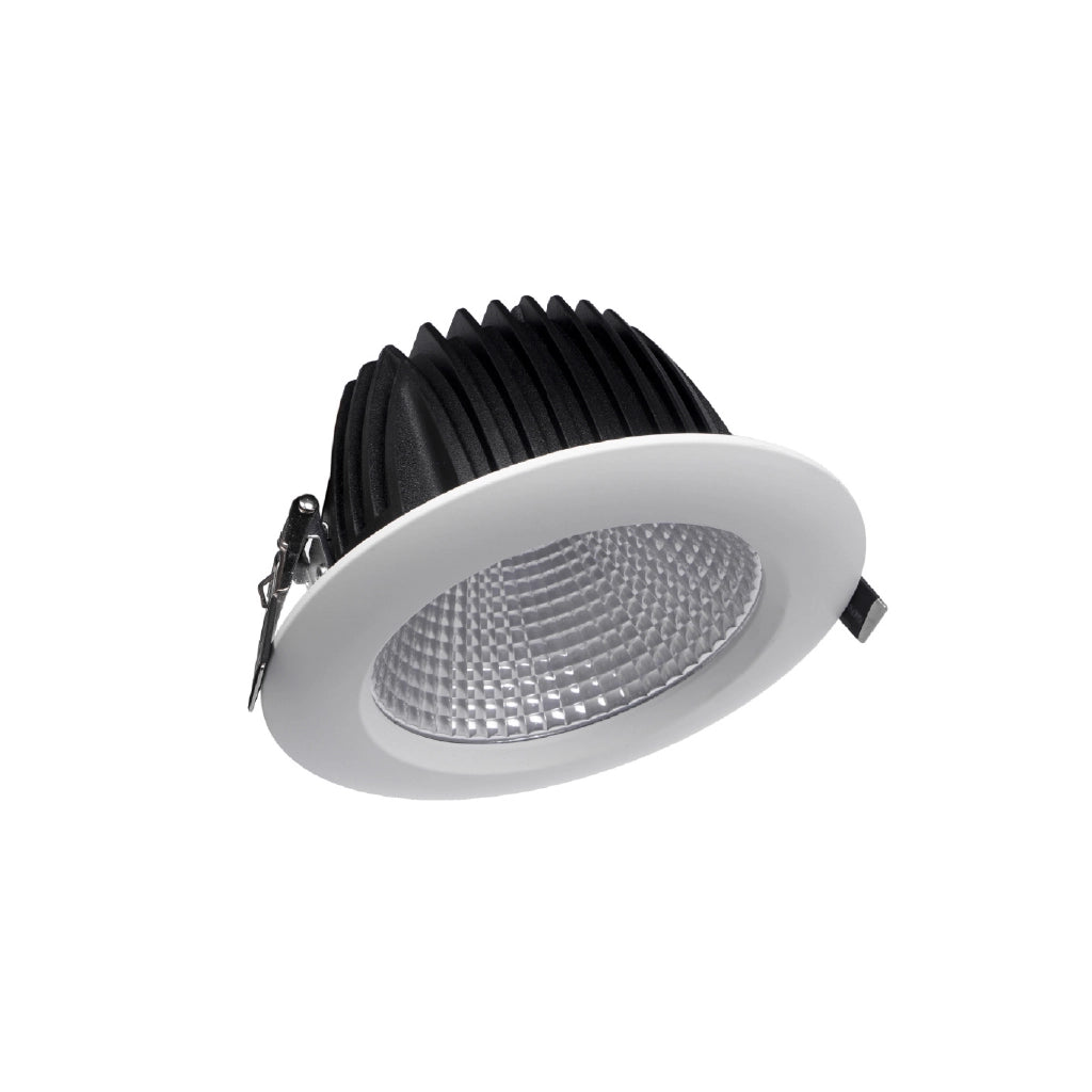 Faro led da incasso tondo con chip cob 25w 4000K luce naturale