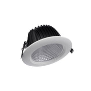 Faro led da incasso tondo con chip cob 25w 4000K luce naturale